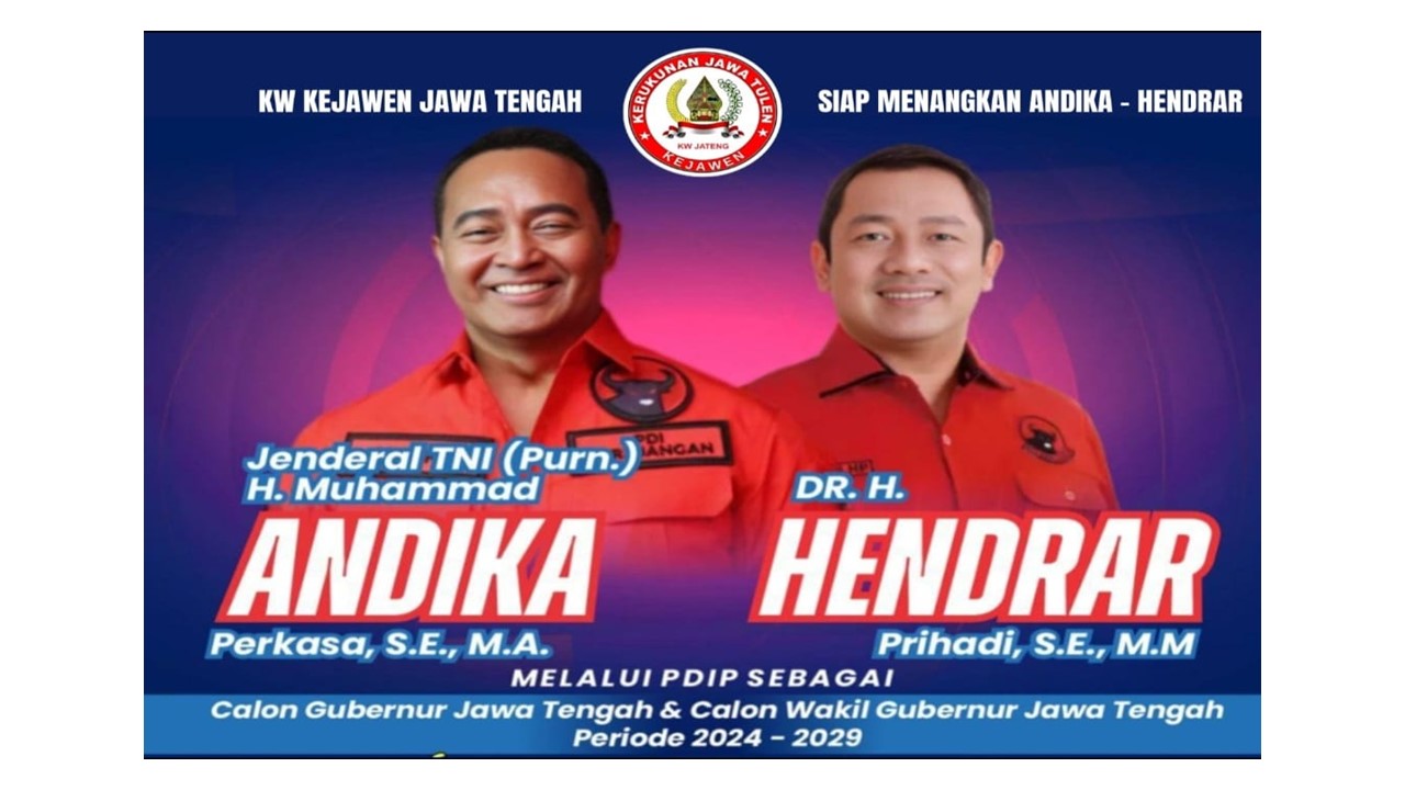 Andika Perkasa Membawa Jateng Sejahtera