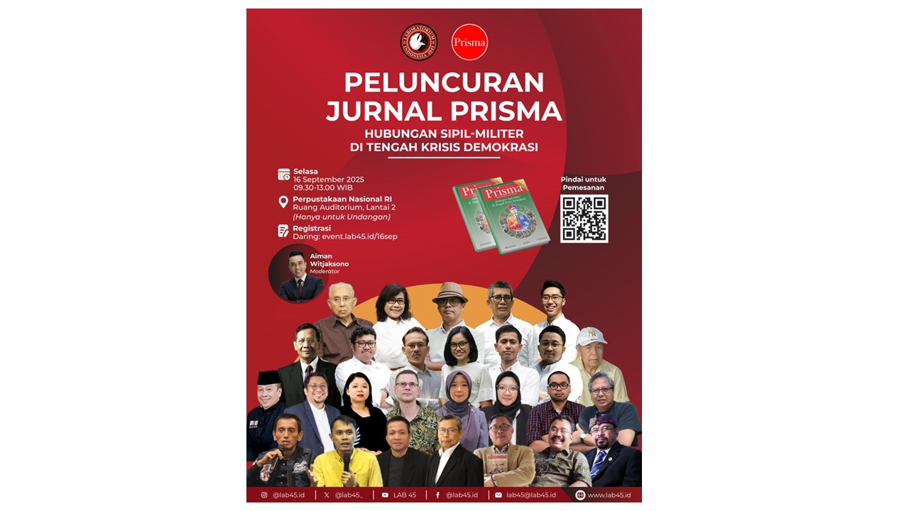 Selamat Atas Peluncuruan Jurnal Prisma