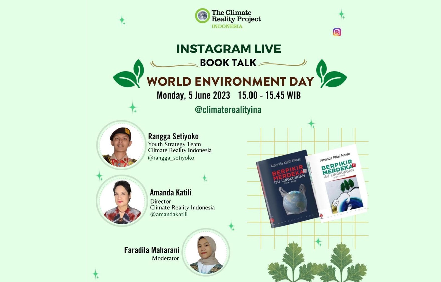 Instagram Live Book Talk: 