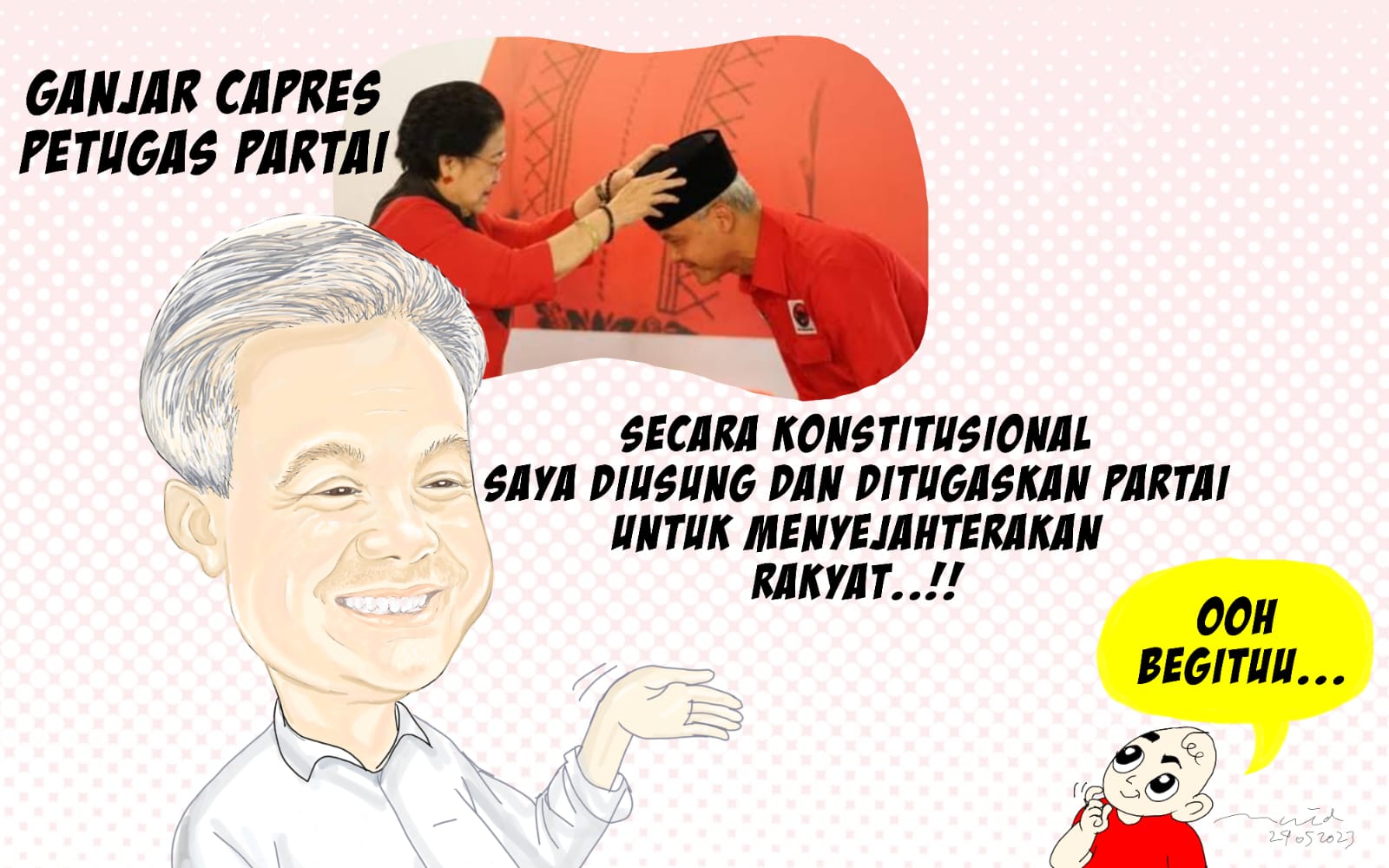 Ganjar Capres Petugas Partai