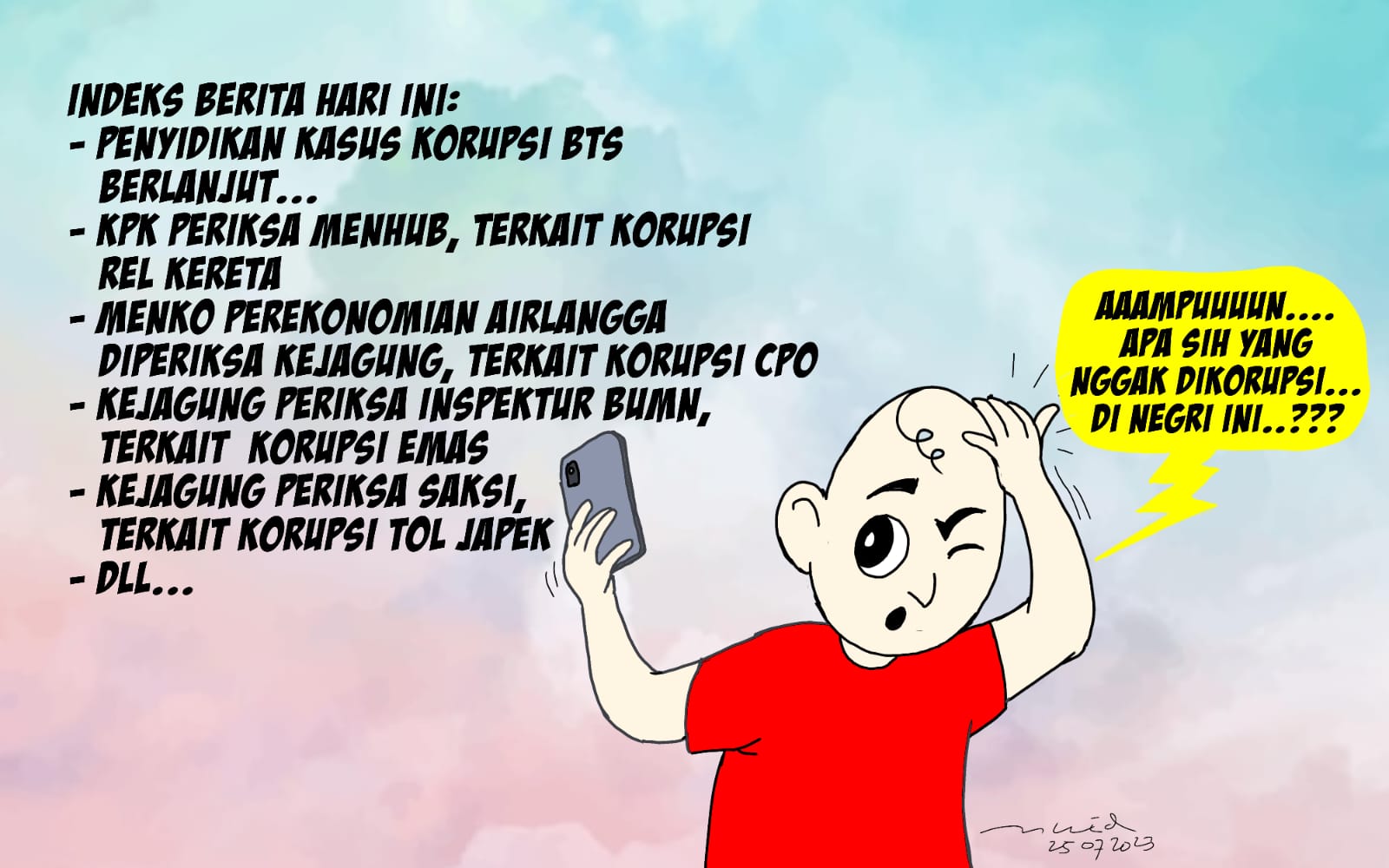 Semua Dikorupsi