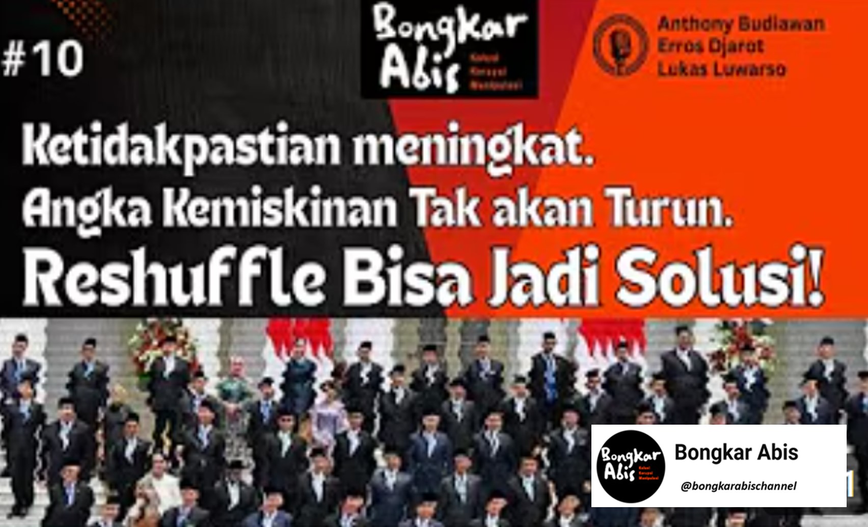 Reshuffle Bisa Jadi Solusi!