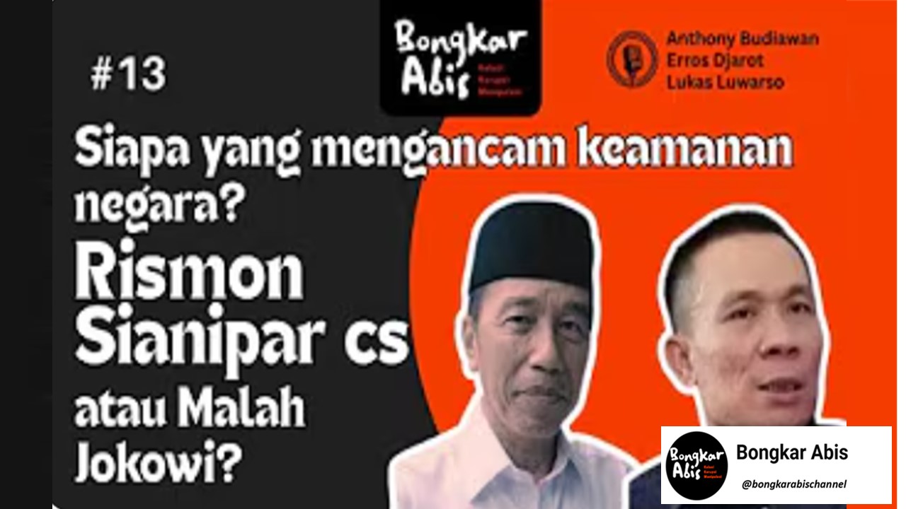 Siapa yang Mengancam Keamanan Negara? Rismon Sianipar cs atau Malah Jokowi?