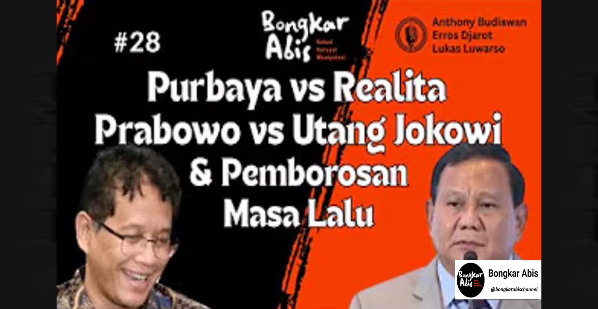 Purbaya vs Realita, Prabowo vs Utang Jokowi dan Pemborosan Masa Lalu