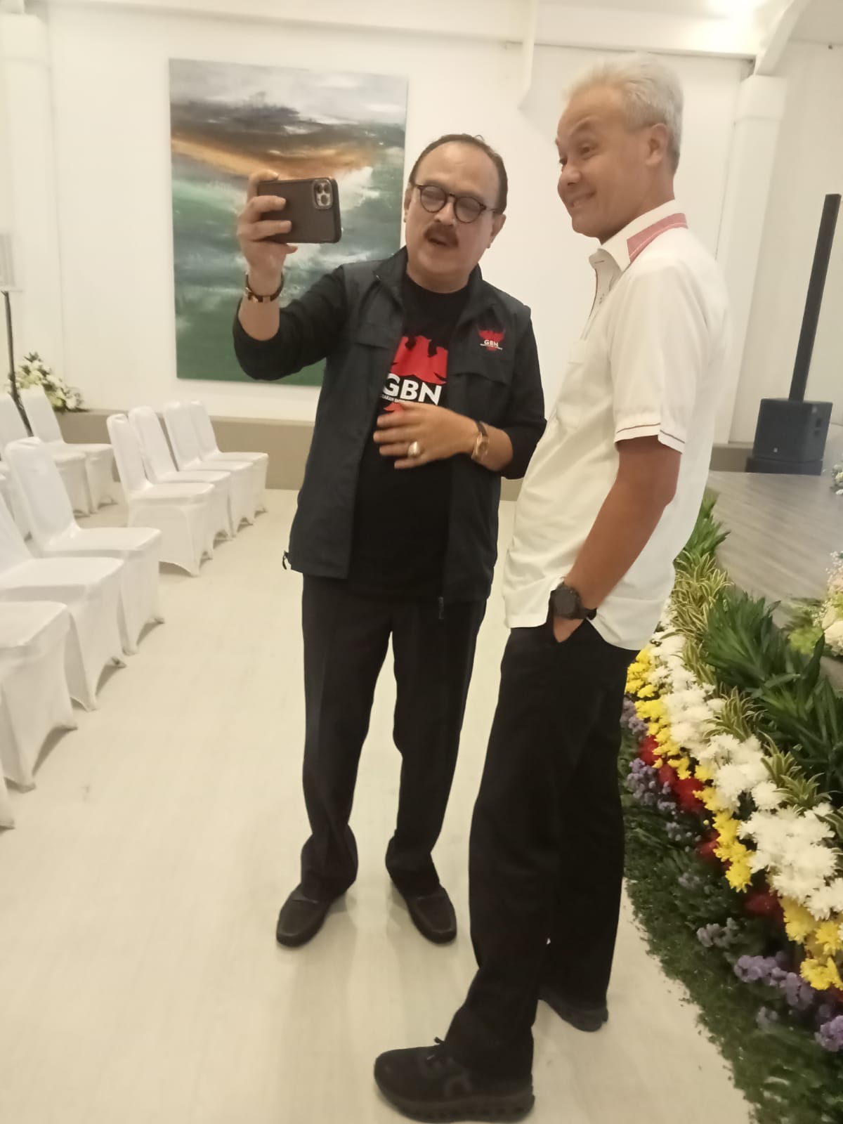 Ganjar Pranowo Berkunjung ke GBN