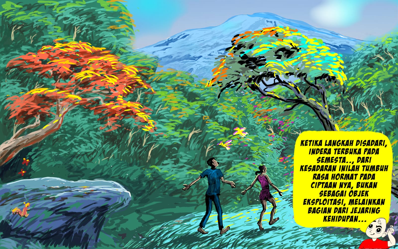 Langkah Iman Menyapa Semesta