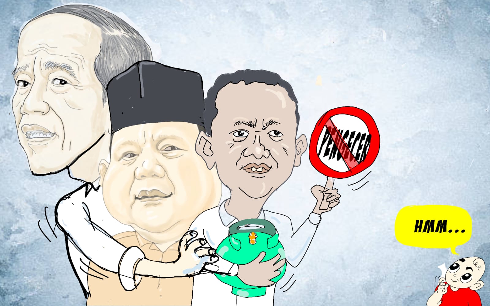 Bahlil Public Enemy, Prabowo Victim