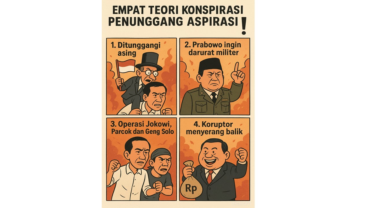 Teori Konspirasi Penunggang Aspirasi