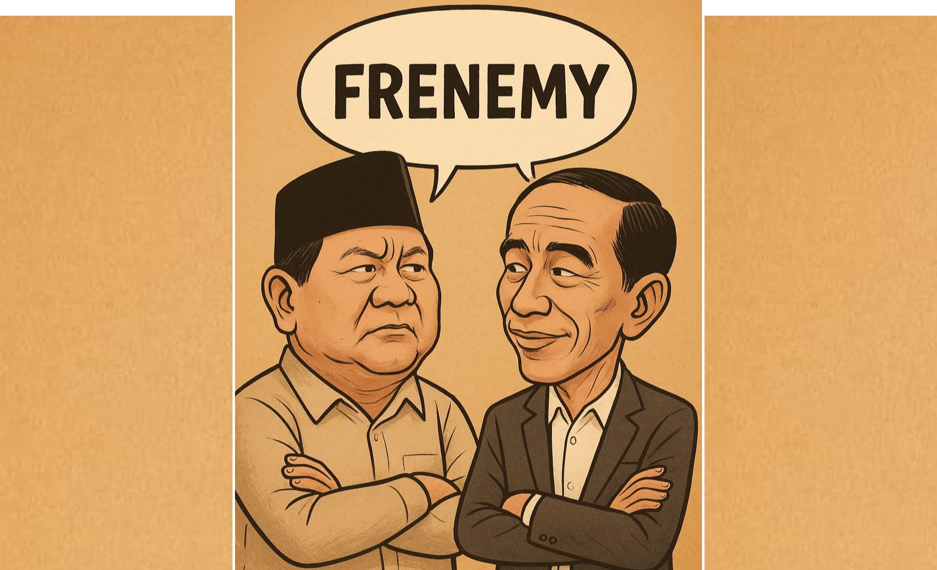 Relasi Frenemy Prabowo-Jokowi