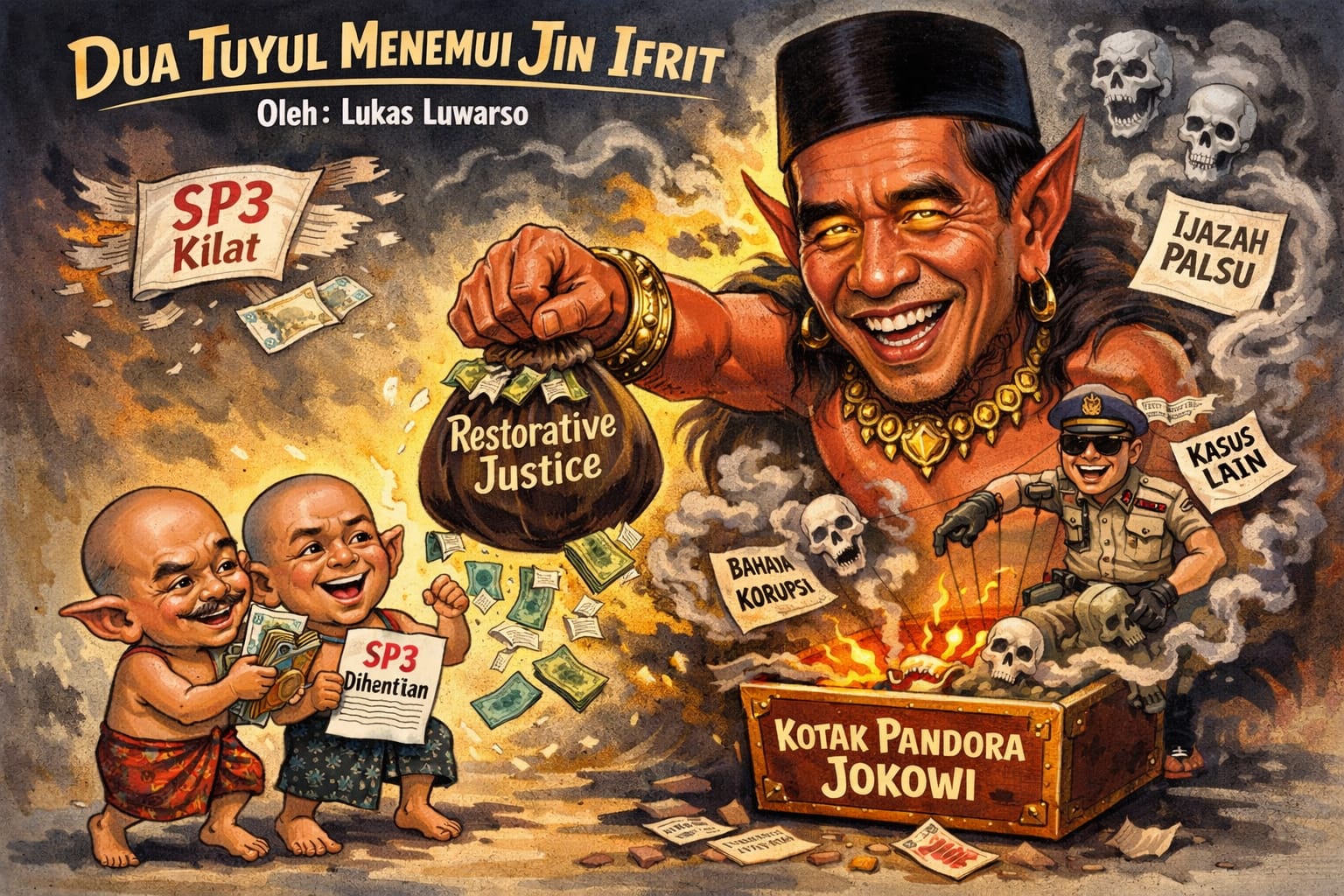 Orkestrasi SP3 Polisi dan Kotak Pandora Jokowi