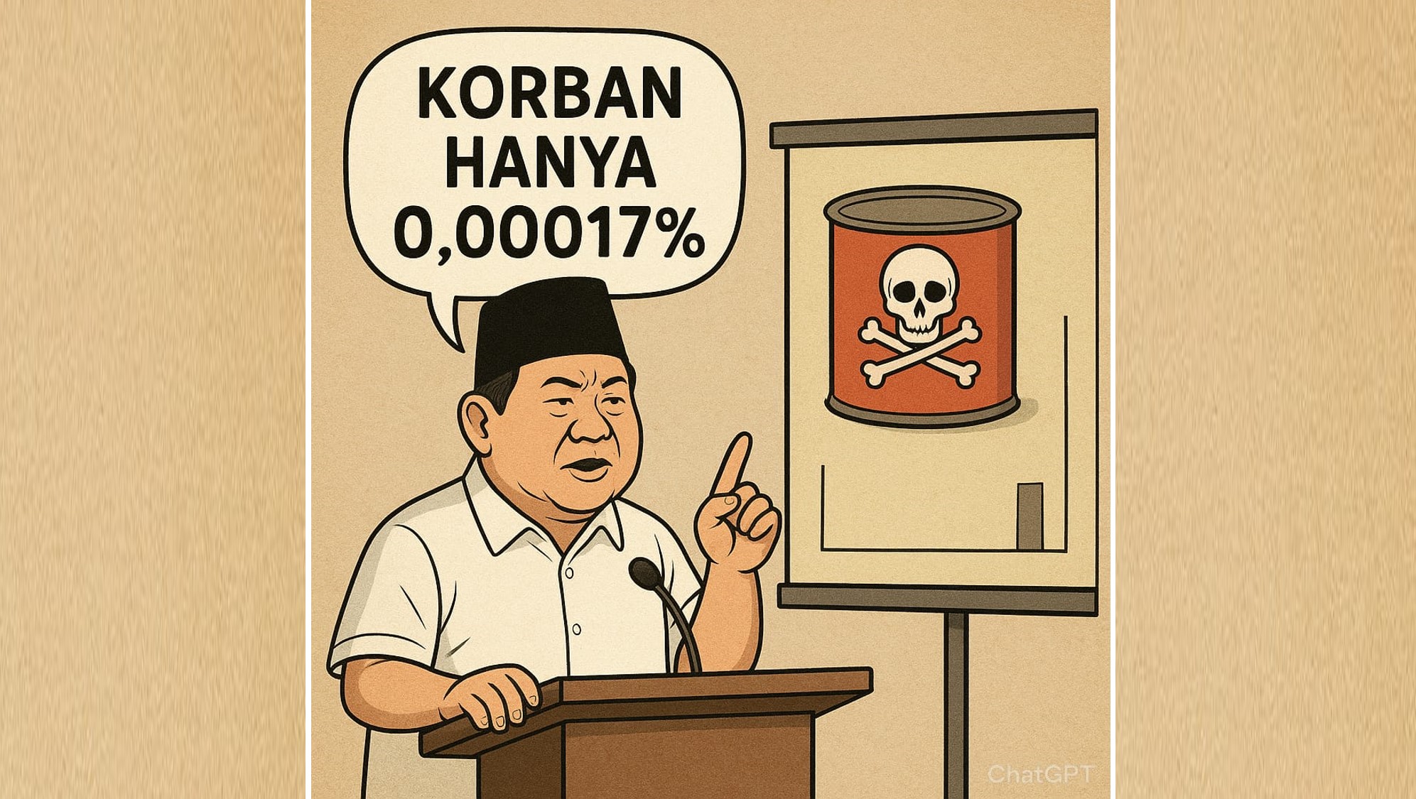 Menyepelekan Tragedi dengan Statistik 
