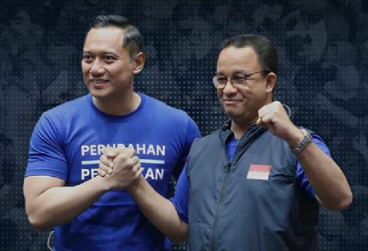 Ketua Umum Partai Demokrat Agus Harimurti Yudhoyono AHY menyebut PK yang diajukan Moeldoko bertujuan menggagalkan pencapresan Anies Baswedan 