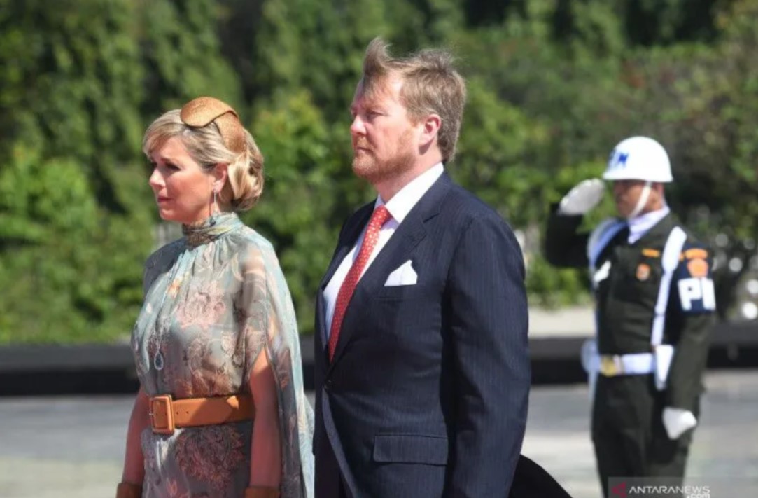 Raja Belanda Willem-Alexander berjiarah ke TMP Kalibata