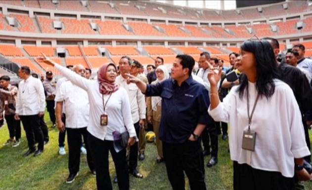 Erick Thohir Tegaskan Renovasi JIS Dilakukan Tanpa Tunggu Verifikasi FIFA 