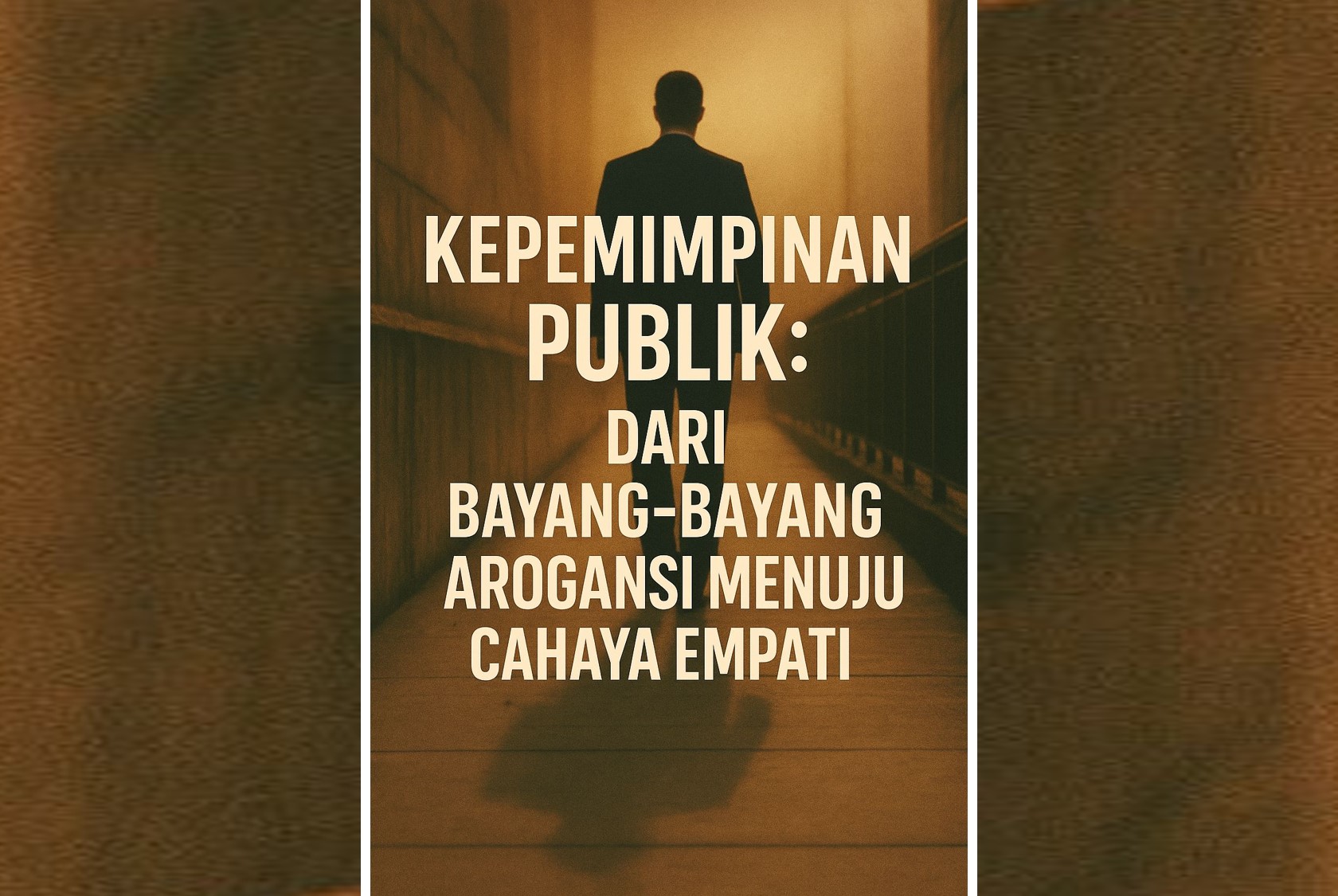 Kepemimpinan Publik: Dari Bayang-Bayang Arogansi Menuju Cahaya Empati